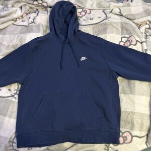 Nike Men's Deep Blue Hoodie